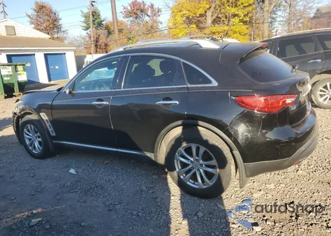 2009 Infiniti Fx35 из США, поврежденный, VIN JNRAS18W39M152566